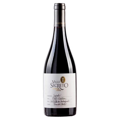Valle Secreto First Edition Syrah 75cl - Chilean Red Wine - Shop Today